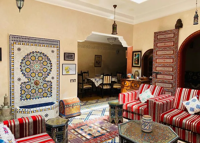 Traditional Riad 4-Bedroom In The Heart Of Rabat Medina